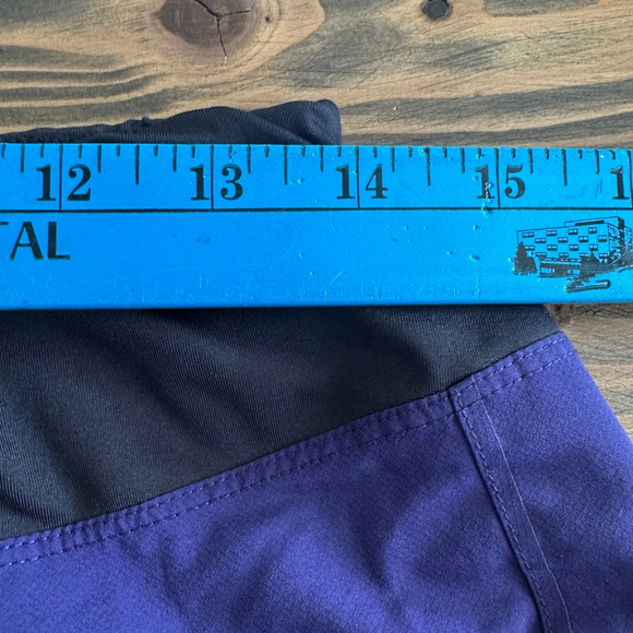 Women's The North Face Flight Series Athletic Shorts S Purple Black FlashDry Gym - Picture 4 of 5